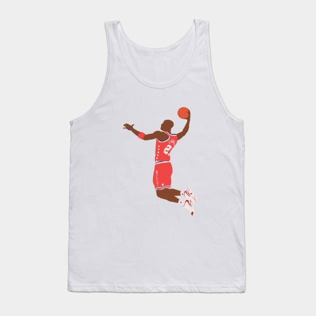 Kevin Garnett Dunking Tank Top by rattraptees